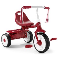 triciclo vintage rojo
